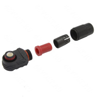 Flexcoils (SurLok) вилка черная 100A (Ф6-16mm2)